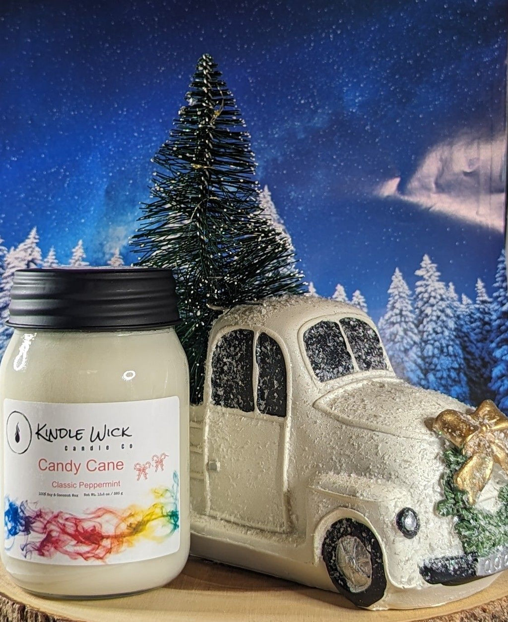 Candy Cane Kindle Wick