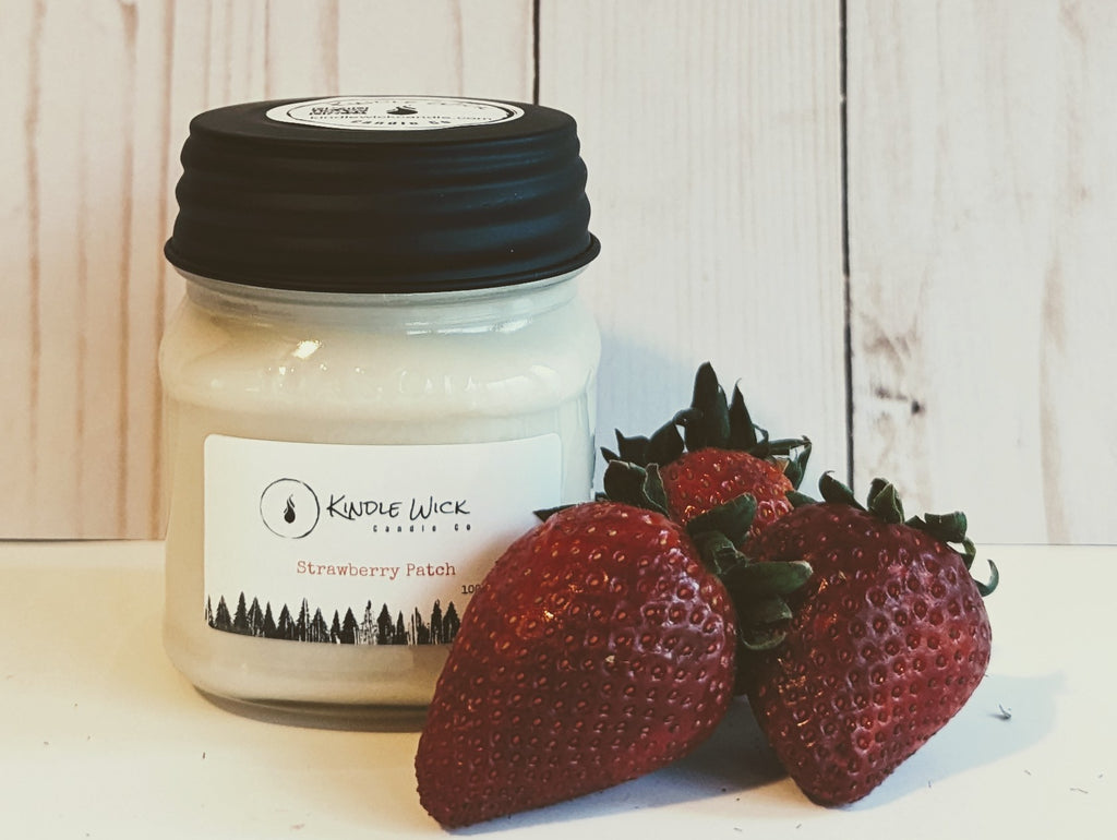 Strawberry Patch Kindle Wick