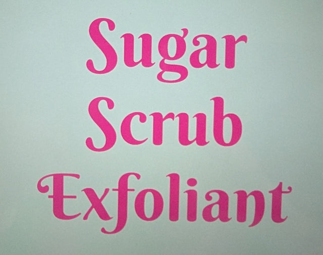 Sugar Scrub Exfoliant