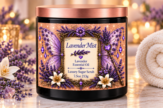 Lavender Scrub